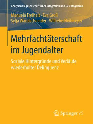 Mehrfachtäterschaft im Jugendalter - ebook